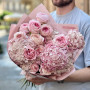 Букет «Рожева хмариночка»