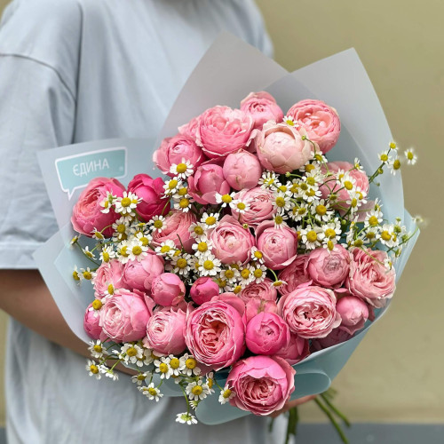 Bouquet «Raspberry meadow»