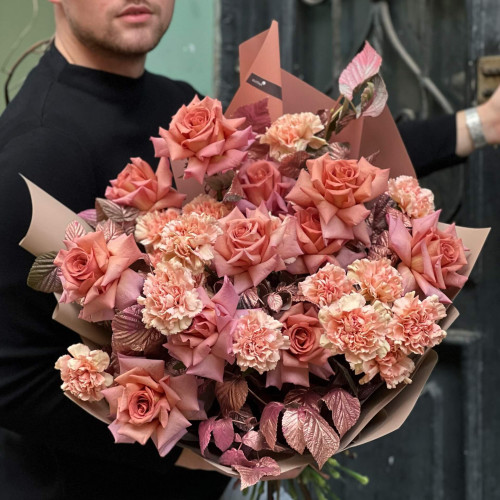 Букет «Розкішний рожевий»
