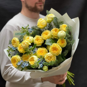 Букет «Морозне сонечко»