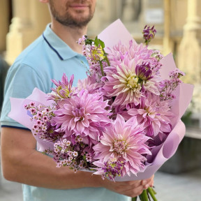 Букет «Аметистова пелюсточка»