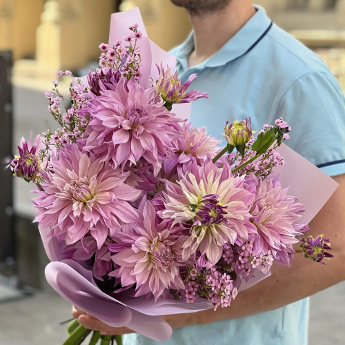 Букет «Аметистовый лепесточек»