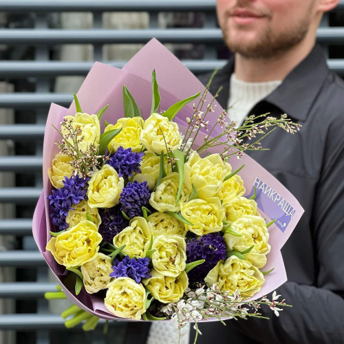 Букет «Небо и солнце»