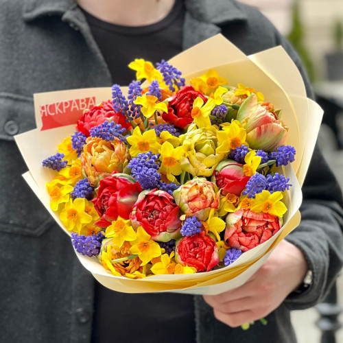 Букет «Весняний калейдоскоп»