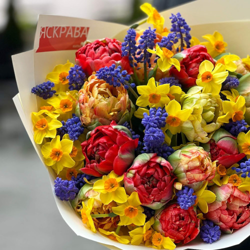 Букет «Весняний калейдоскоп»