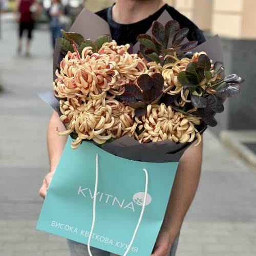 Букет «Карамельная шоколадка»