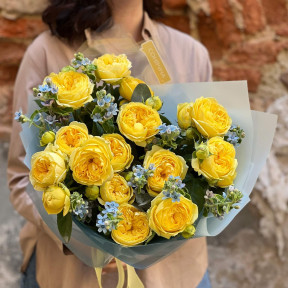 Букет «Блакитне сонце»