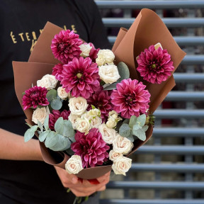 Bouquet «Creamy Bourbon»