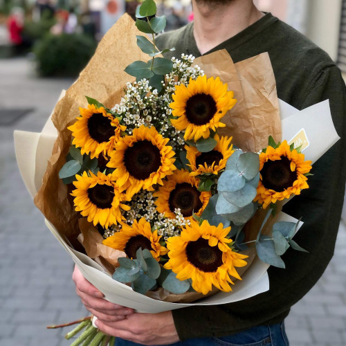 Букет «Солнечная прогулка»