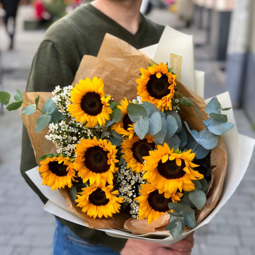 Букет «Солнечная прогулка»