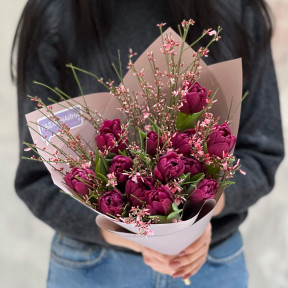 Букет «Аметистовый взгляд»