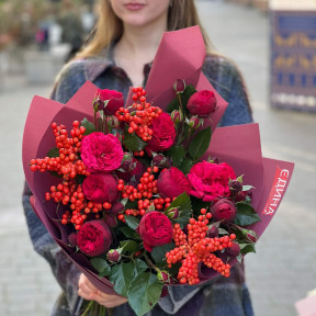 Букет «Пристрасна осінь»