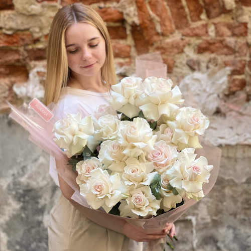 Букет «Пудрова порцеляна»