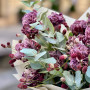 Magical bouquet with dianthus and eucalyptus «Galician Charms»