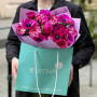 Яскравий букет кольору фуксія «Ягідні льодяники»