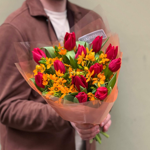 Букет «Палкий помаранч»