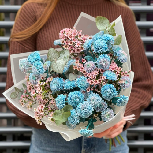 Bouquet «Blue kiss»