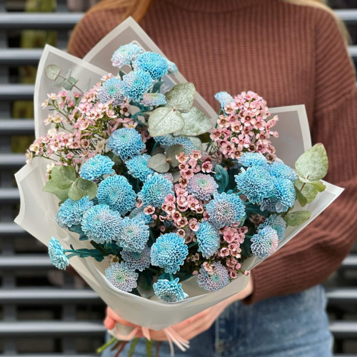 Bouquet «Blue kiss»