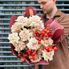 Букет «Порцелянові яблучка»