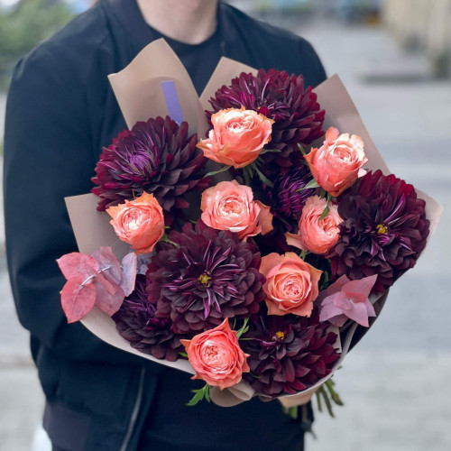 Bouquet «Mix of autumn colors»