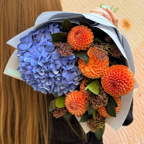 Яскравий веселий букет «Медовий небокрай»