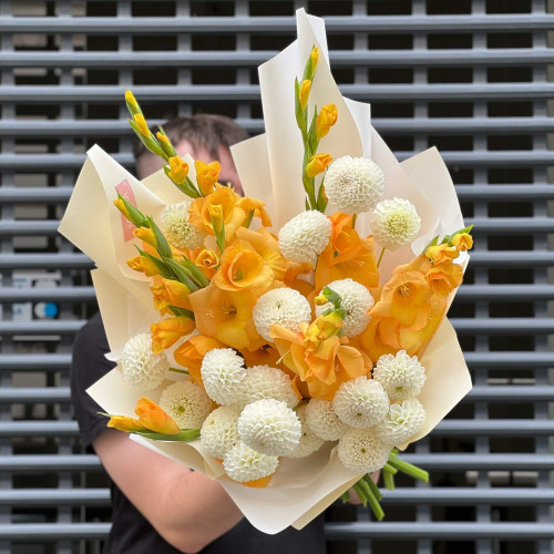 Bouquet «Honey watercolor»