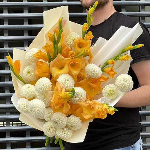 Bouquet «Honey watercolor»