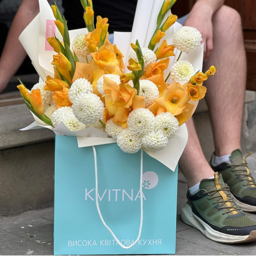 Bouquet «Honey watercolor»