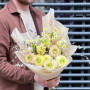 Букет «Лимонные помпончики»