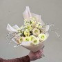 Букет «Лимонные помпончики»