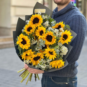 Букет «Роса на сонці»