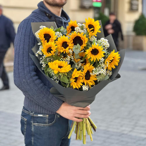 Букет «Роса на сонці»