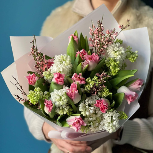 Букет «Тюльпановый бриз»