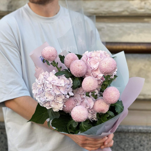 Букет «Нежно сиреневый»