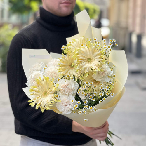 Букет «Ванильный город»