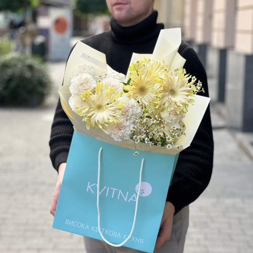 Букет «Ванильный город»