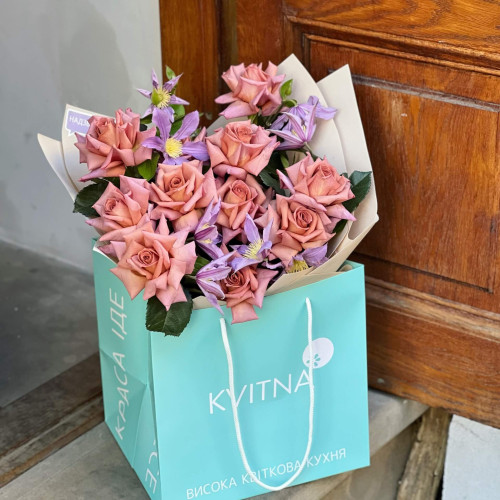 Букет «Аметистовый танец»