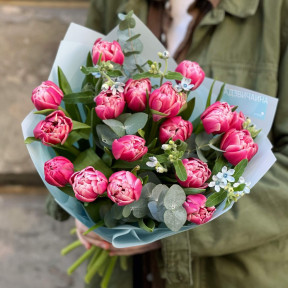 Bouquet «Tulip Sky»