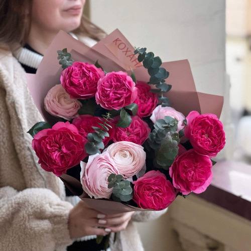 Неймовірний букет «Пристрасна красуня»