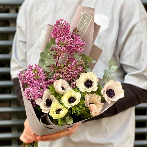 Букет «Зимние мотыльки»