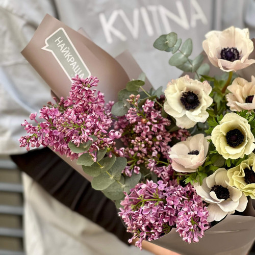 Букет «Зимние мотыльки»