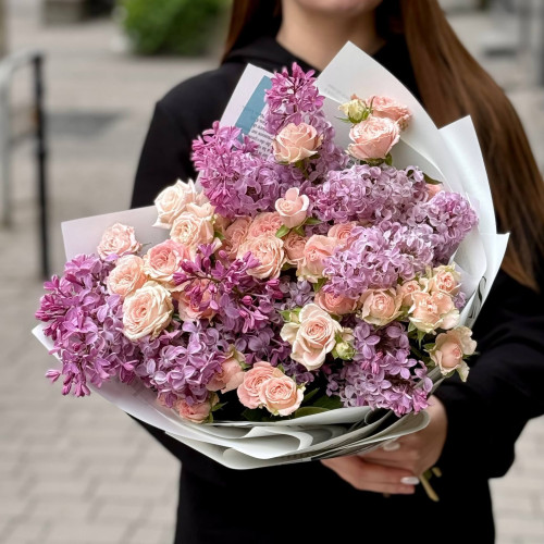 Lilac bouquet «Dream about tenderness»