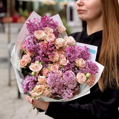Lilac bouquet «Dream about tenderness»