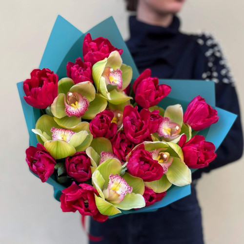 Букет «Метелики у траві»