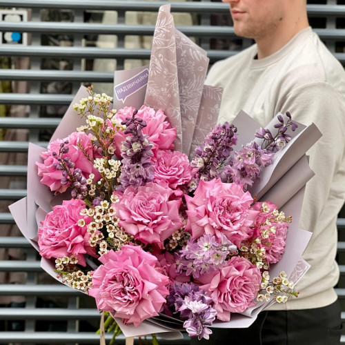 Букет «Чорничні зефірки»