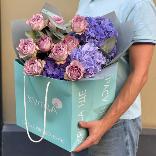 Bouquet «Blueberry cake»