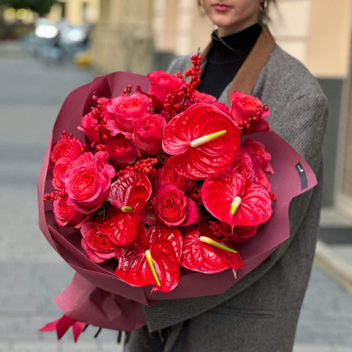 Букет «Цілуй мене ніжно»