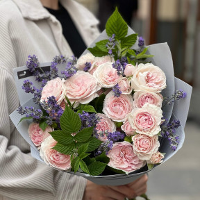 Fragrant bouquet with lavender «French Holiday»