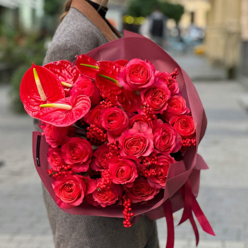 Букет «Цілуй мене ніжно»