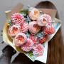 Вишуканий ніжний букет «Солодкі хмаринки»